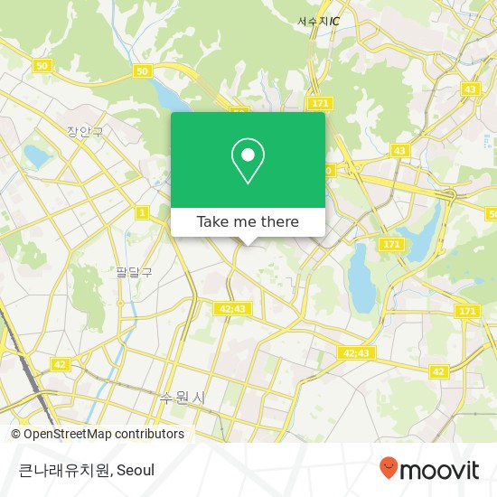 큰나래유치원 map