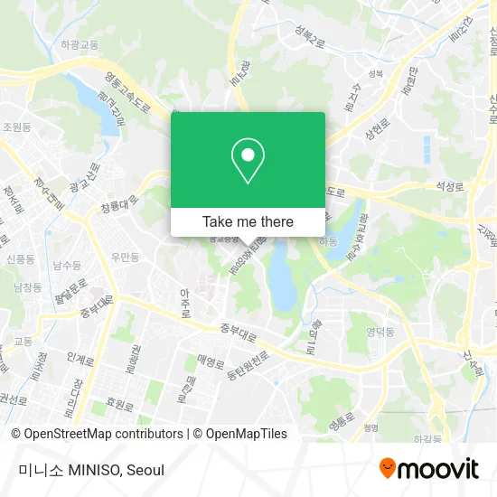 미니소 MINISO map