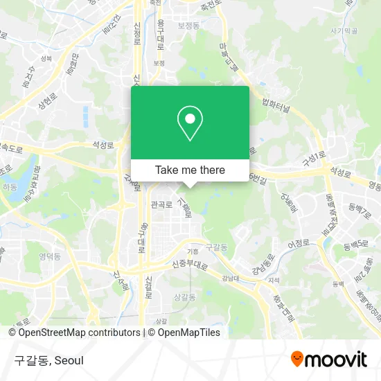 구갈동 map
