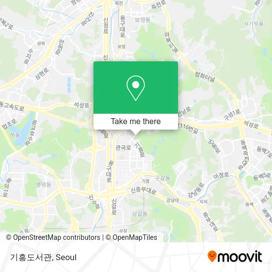 기흥도서관 map