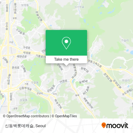 신동백롯데캐슬 map