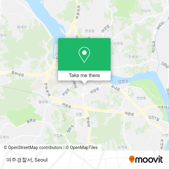 여주경찰서 map