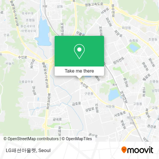 LG패션아울렛 map