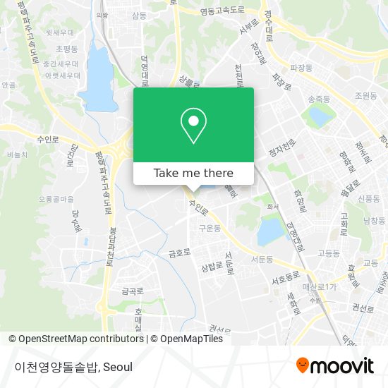 이천영양돌솥밥 map