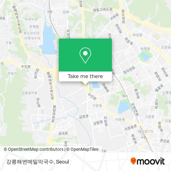 강릉해변메밀막국수 map