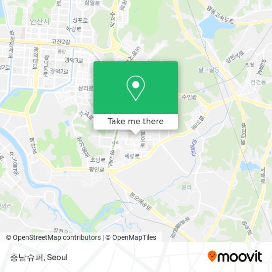 충남슈퍼 map