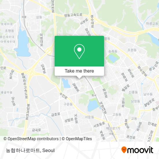 농협하나로마트 map