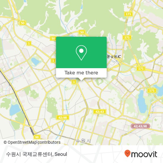 수원시 국제교류센터 map