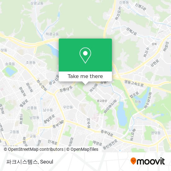 파크시스템스 map