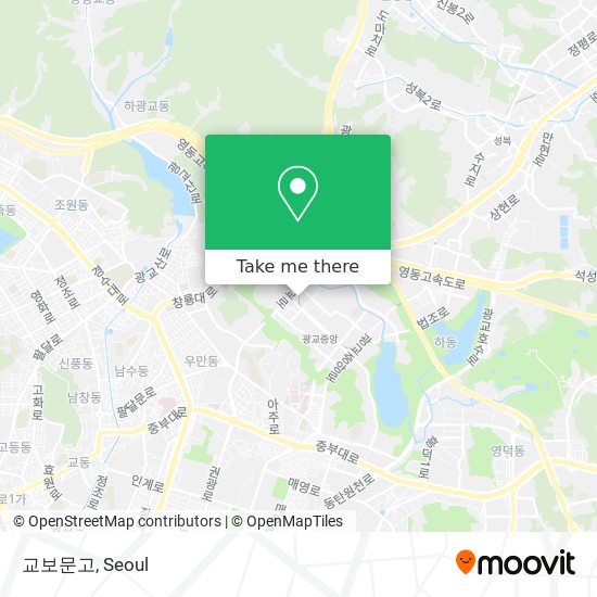 교보문고 map