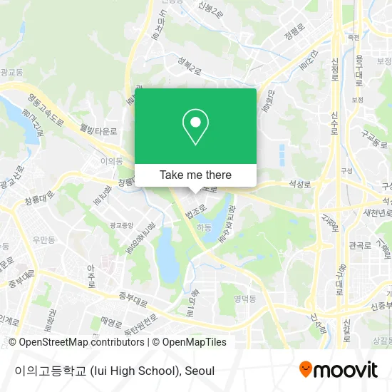 이의고등학교 (Iui High School) map