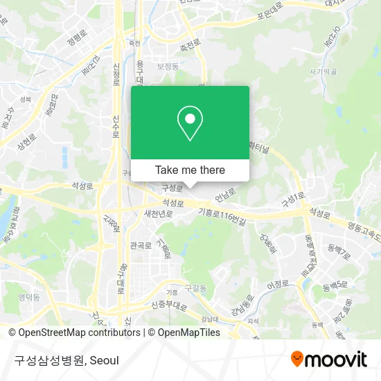 구성삼성병원 map