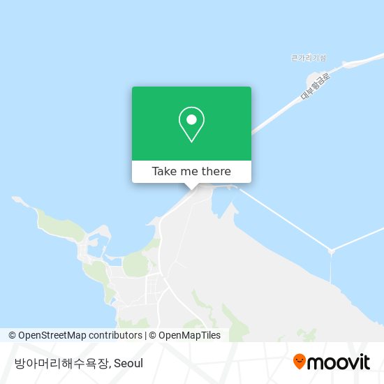 방아머리해수욕장 map