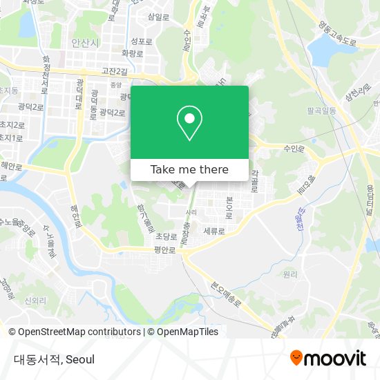 대동서적 map