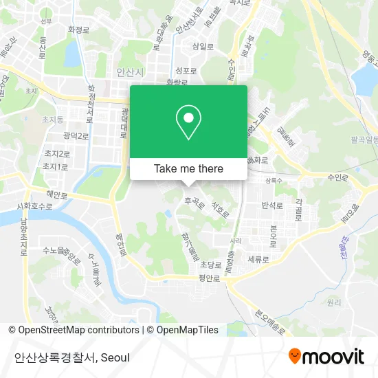 안산상록경찰서 map