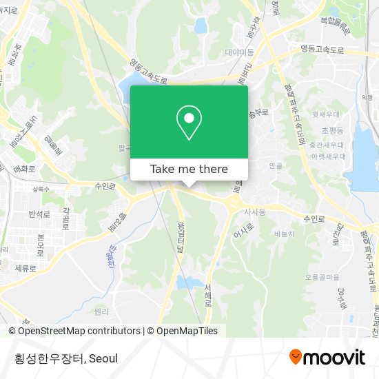 횡성한우장터 map