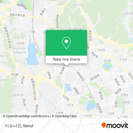 이슈나인 map