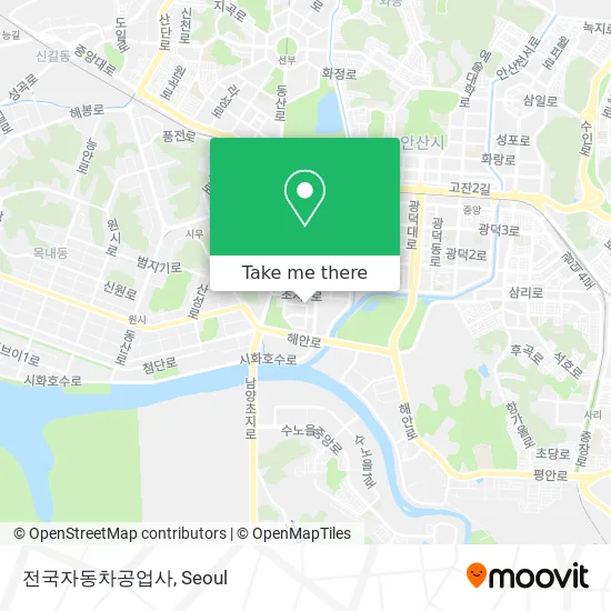 전국자동차공업사 map