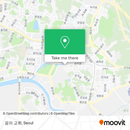 꿈의 교회 map