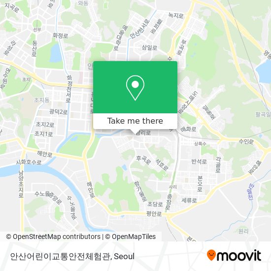 안산어린이교통안전체험관 map