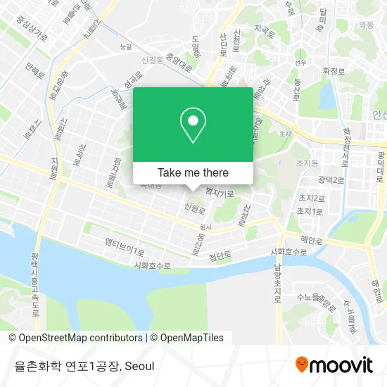 율촌화학 연포1공장 map