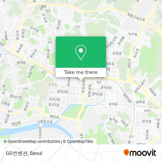 GD컨벤션 map