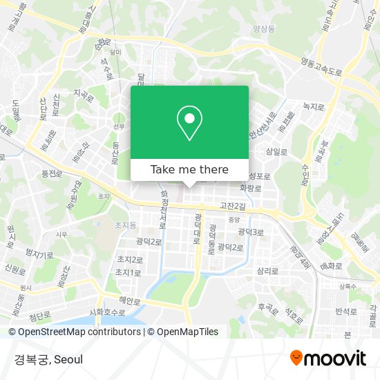 경복궁 map