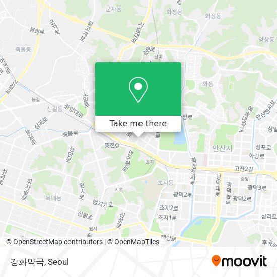 강화약국 map