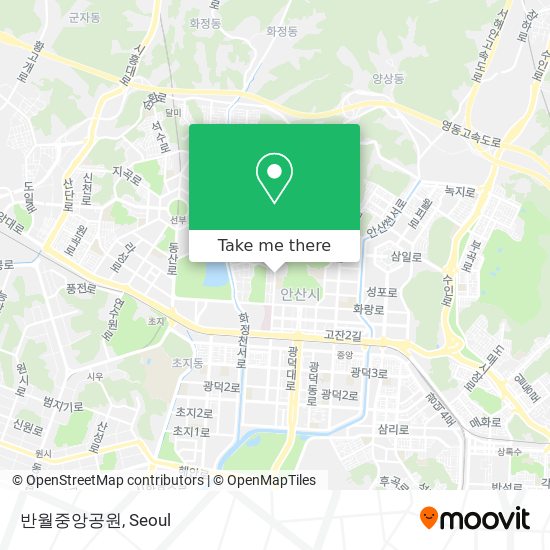 반월중앙공원 map