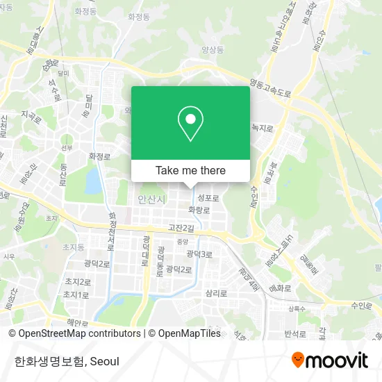 한화생명보험 map