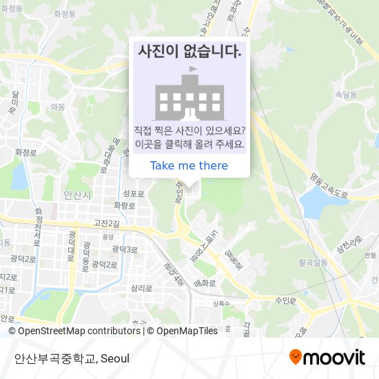 안산부곡중학교 map