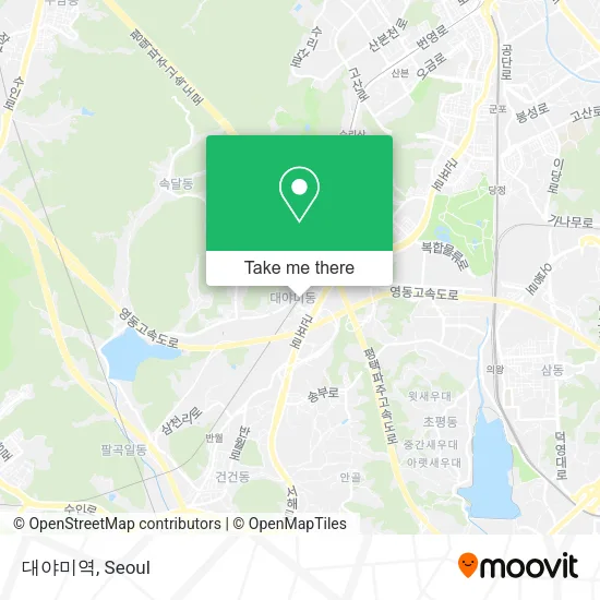 대야미역 map