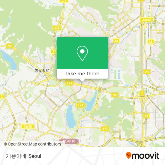 개똥이네 map