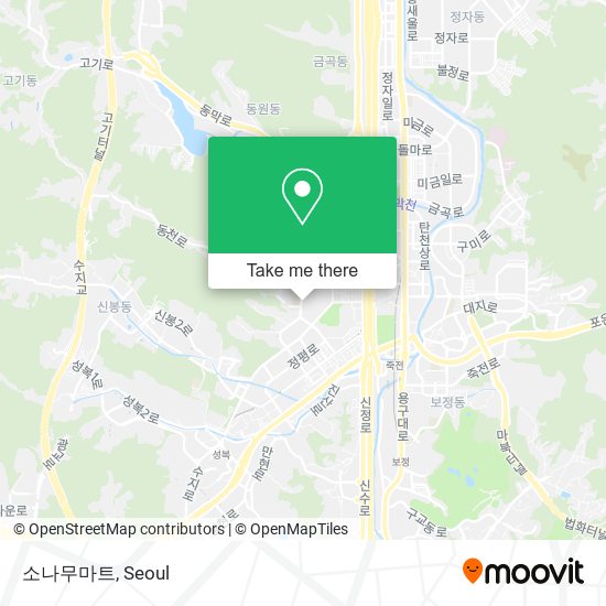 소나무마트 map