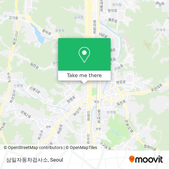 삼일자동차검사소 map