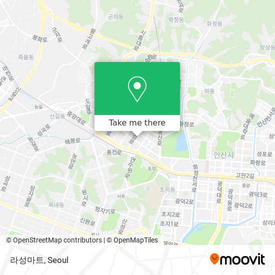 라성마트 map