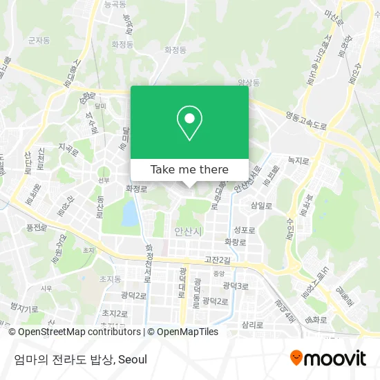 엄마의 전라도 밥상 map