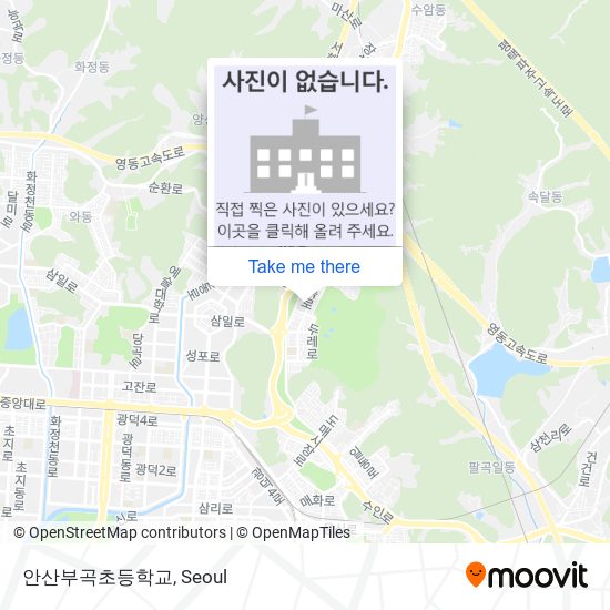 안산부곡초등학교 map