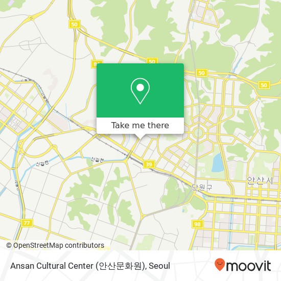 Ansan Cultural Center (안산문화원) map