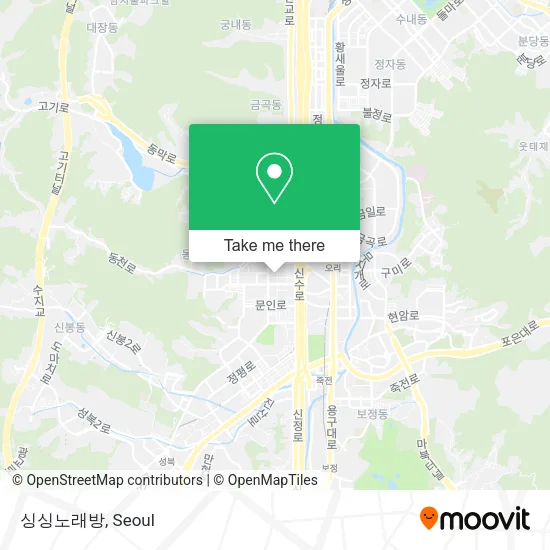 싱싱노래방 map