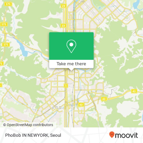 PhoBob IN NEWYORK map