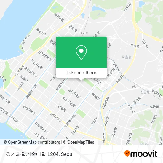 경기과학기술대학 L204 map