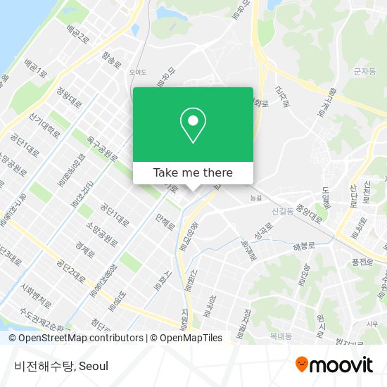 비전해수탕 map