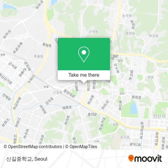 신길중학교 map