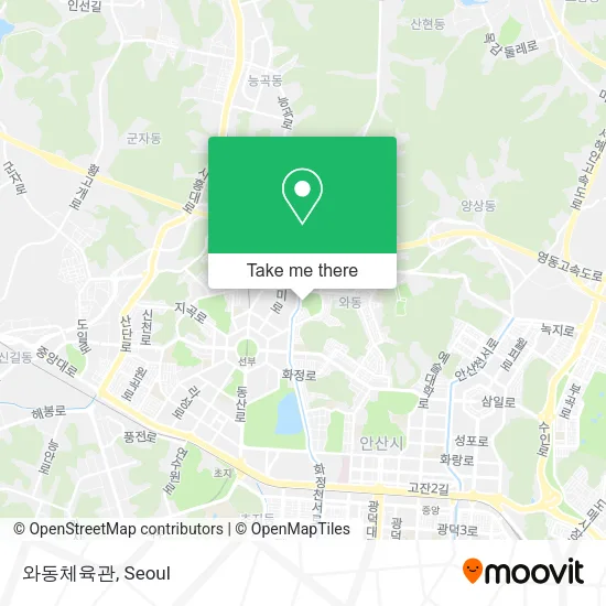 와동체육관 map