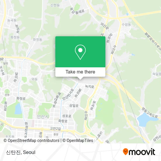 신탄진 map