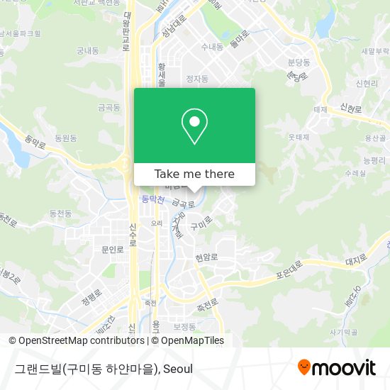 그랜드빌(구미동 하얀마을) map