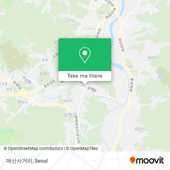 매산사거리 map
