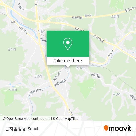 곤지암쌍용 map