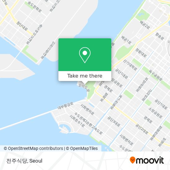 전주식당 map
